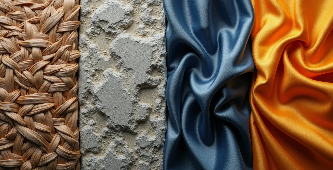 Composition abstraite représentant différents styles de leadership à travers des silhouettes variées